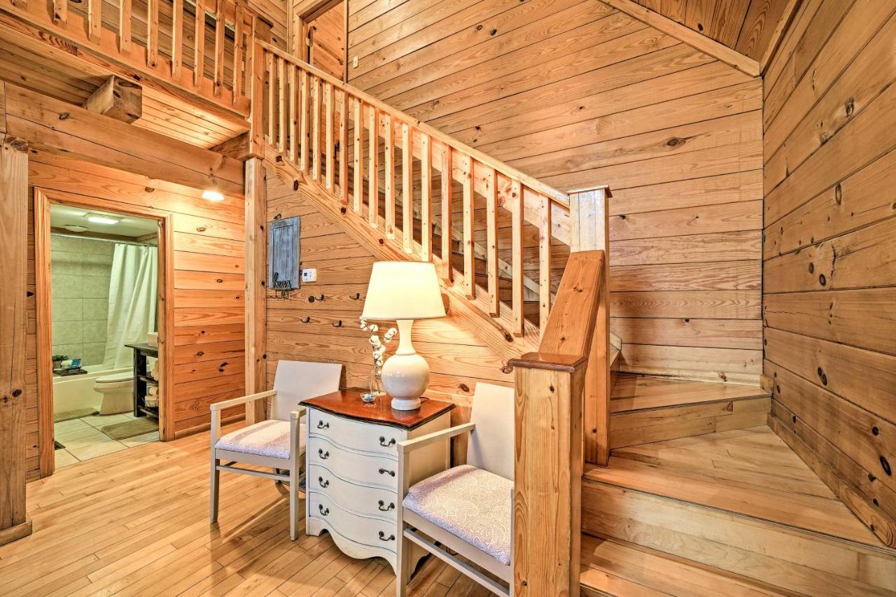 Creekside Bryson City Cabin With Private Hot Tub Villa Dış mekan fotoğraf