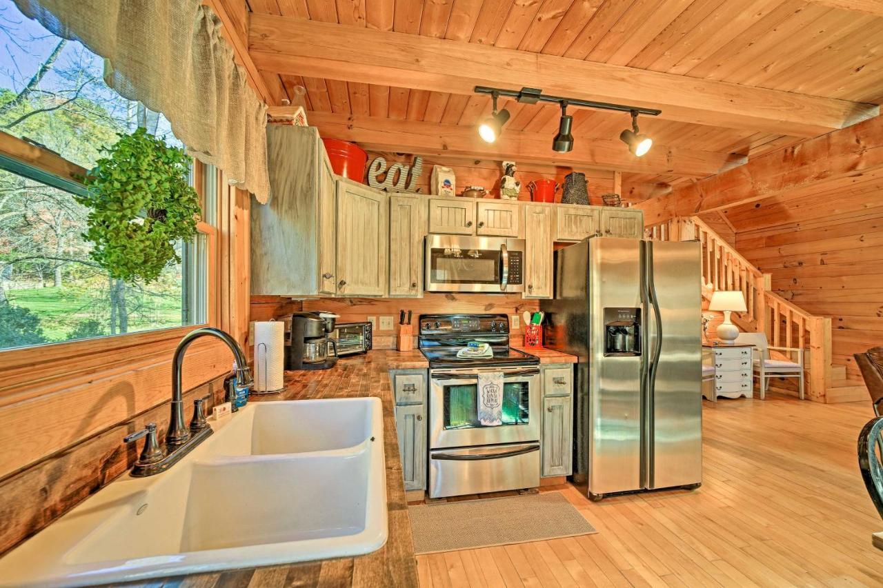 Creekside Bryson City Cabin With Private Hot Tub Dış mekan fotoğraf