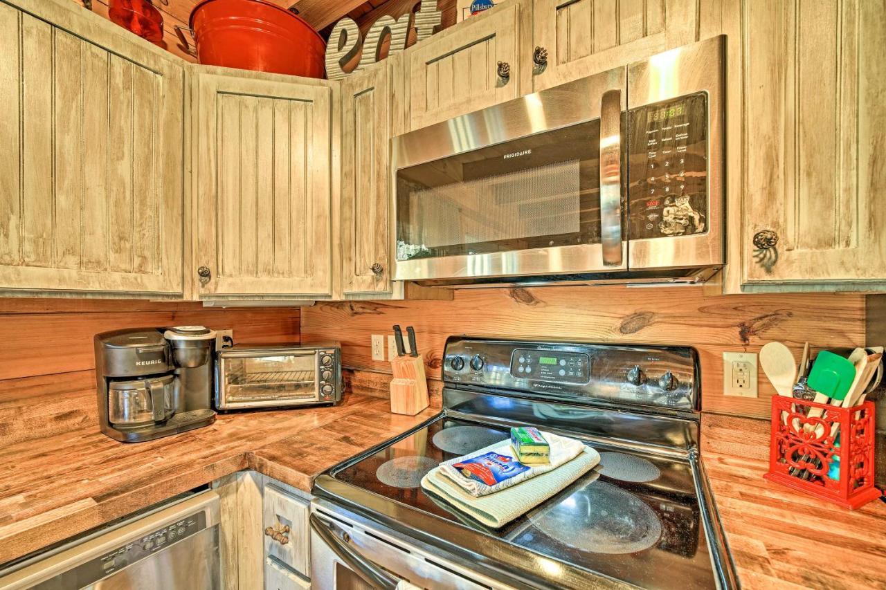 Creekside Bryson City Cabin With Private Hot Tub Dış mekan fotoğraf