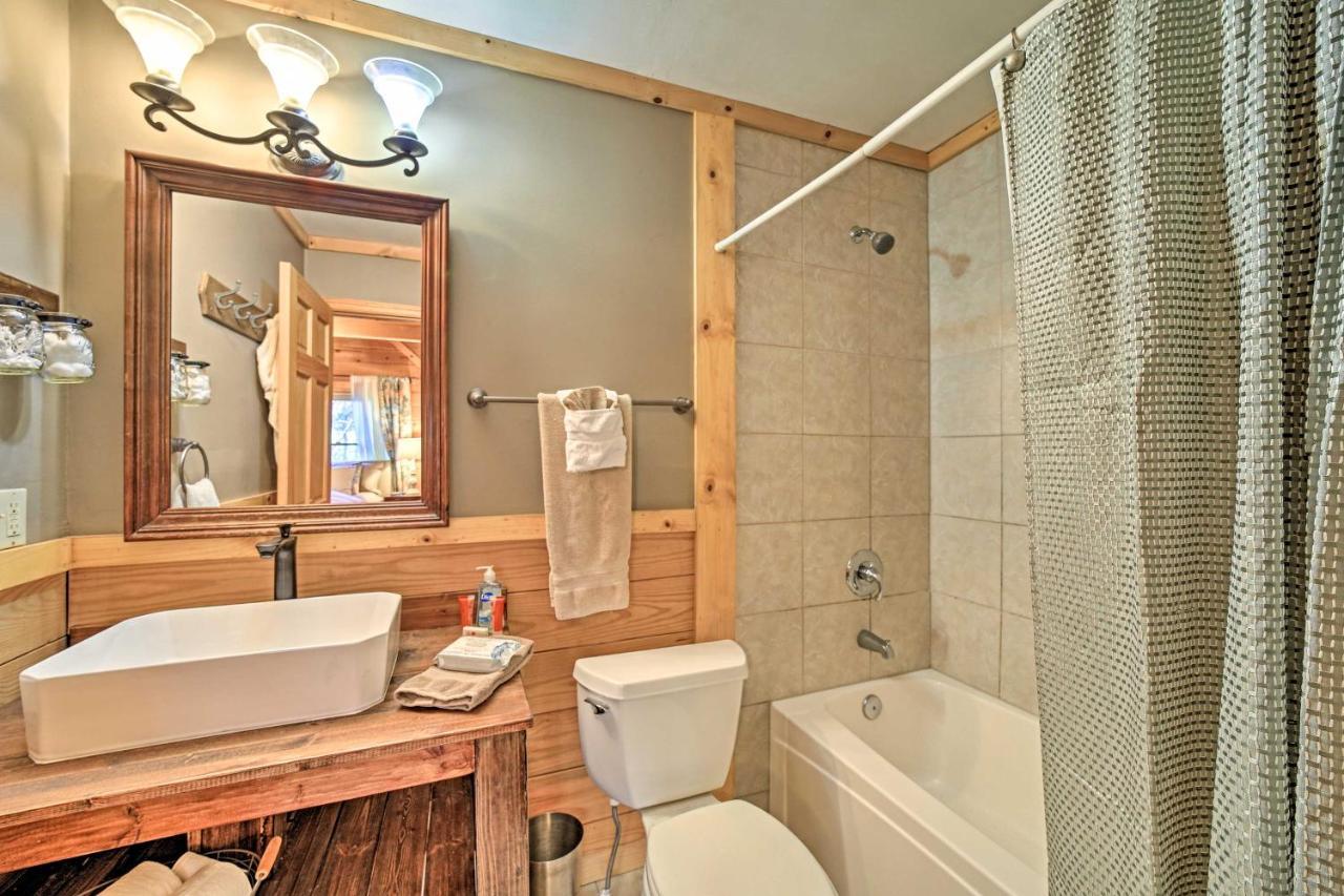 Creekside Bryson City Cabin With Private Hot Tub Dış mekan fotoğraf