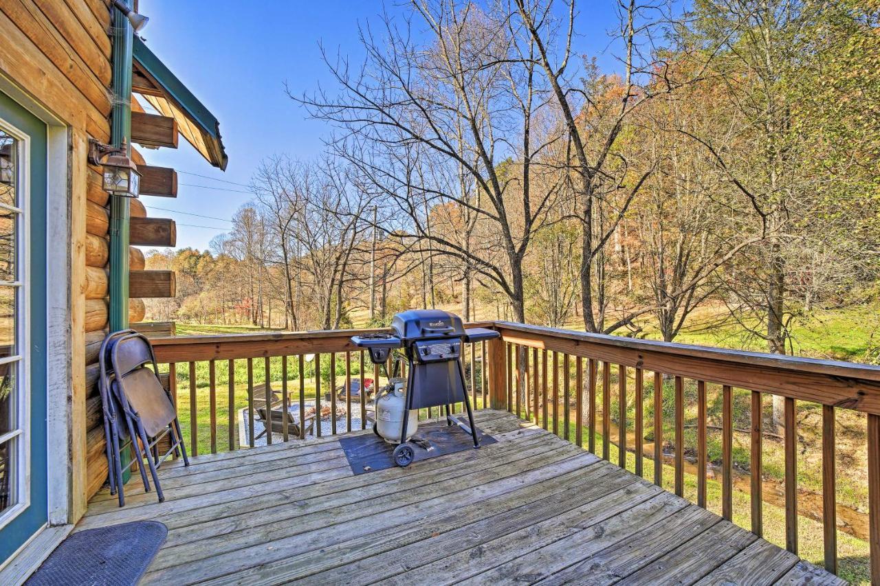 Creekside Bryson City Cabin With Private Hot Tub Villa Dış mekan fotoğraf