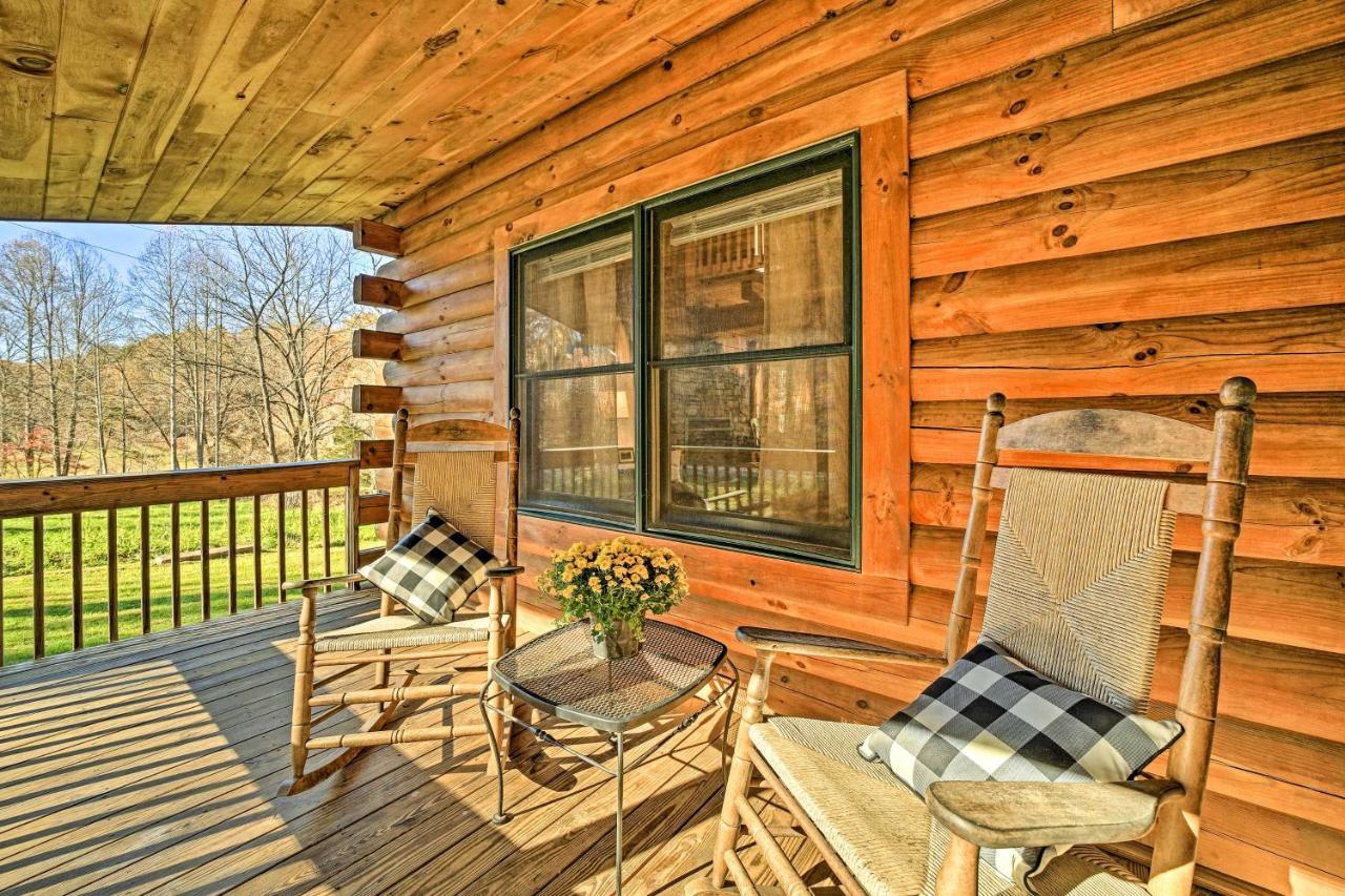 Creekside Bryson City Cabin With Private Hot Tub Dış mekan fotoğraf