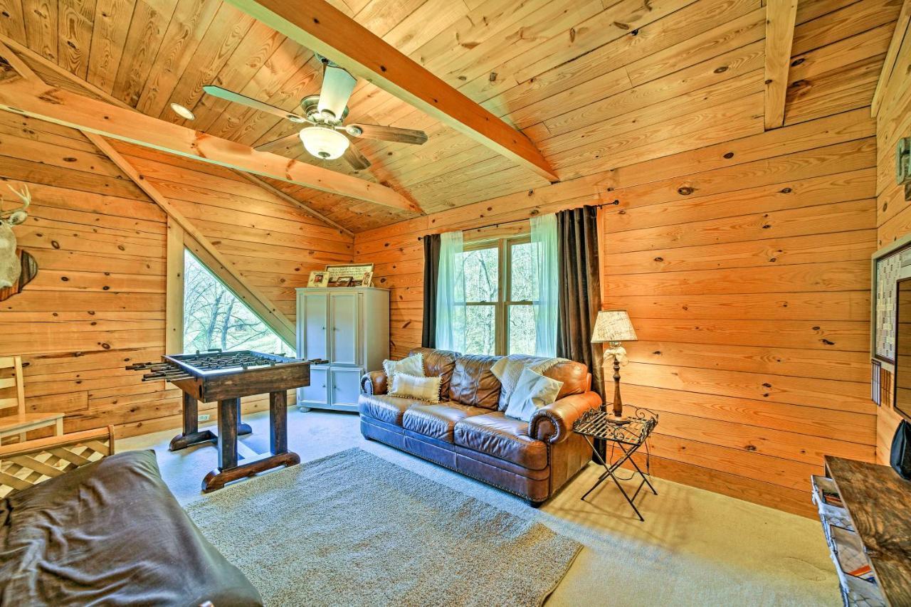 Creekside Bryson City Cabin With Private Hot Tub Villa Dış mekan fotoğraf