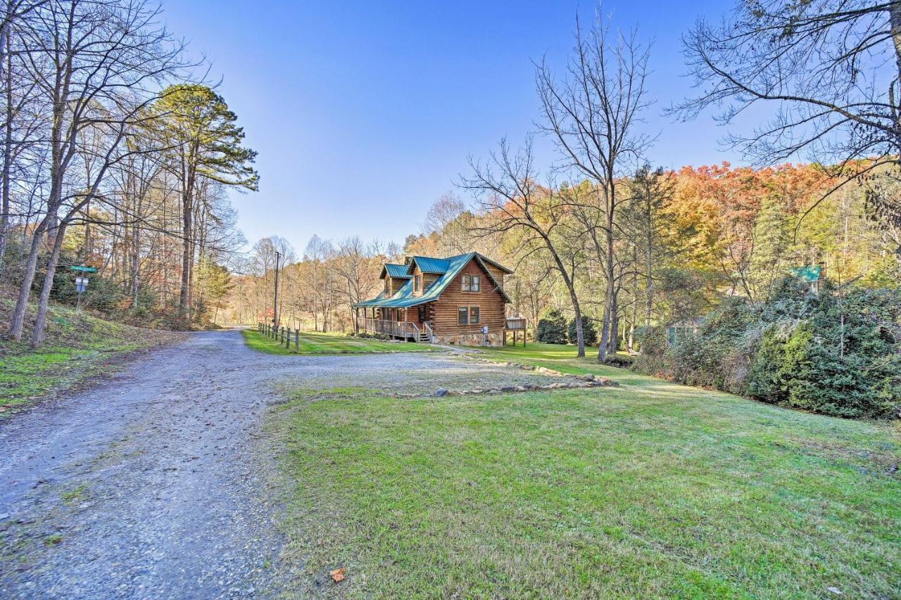 Creekside Bryson City Cabin With Private Hot Tub Dış mekan fotoğraf