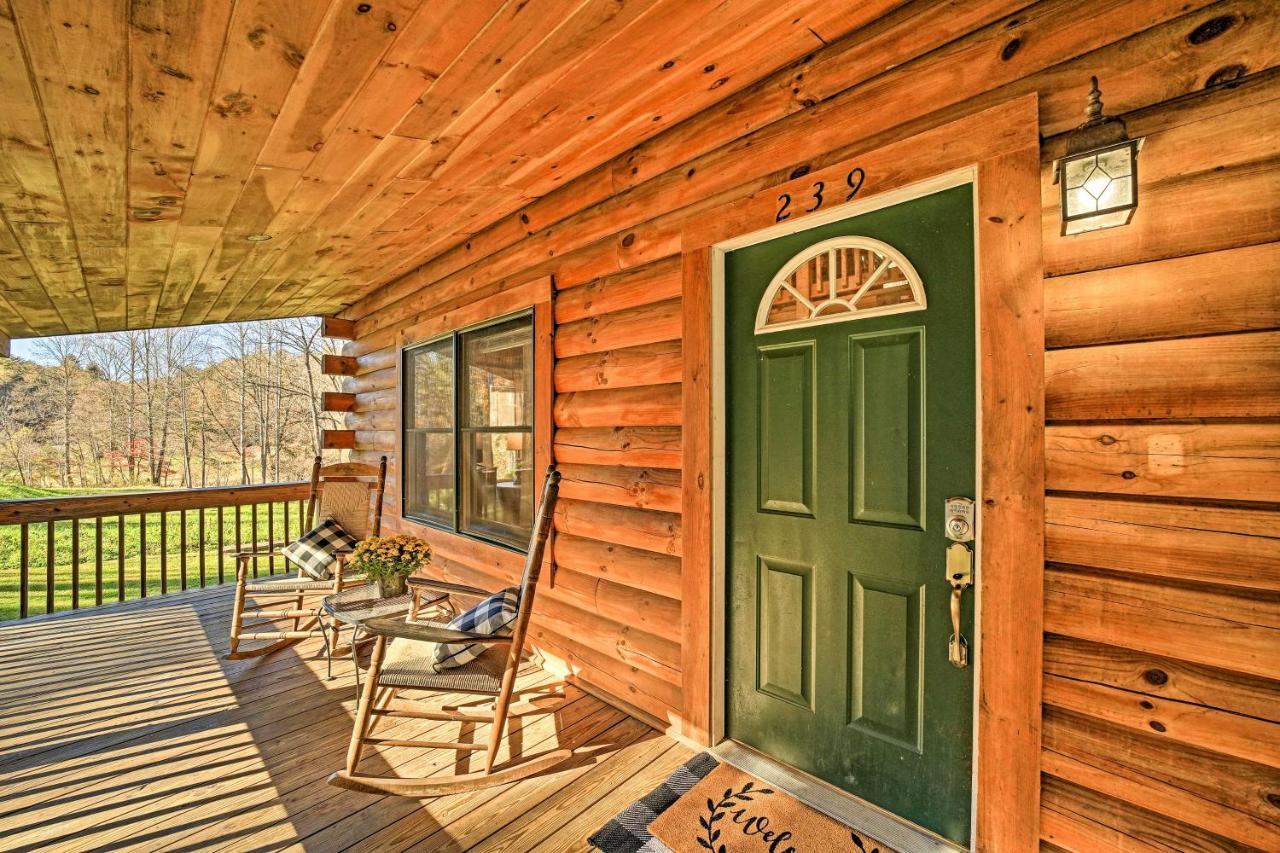 Creekside Bryson City Cabin With Private Hot Tub Dış mekan fotoğraf