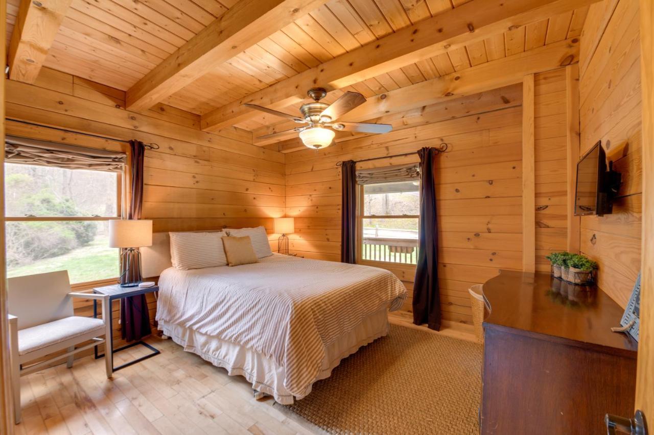 Creekside Bryson City Cabin With Private Hot Tub Dış mekan fotoğraf