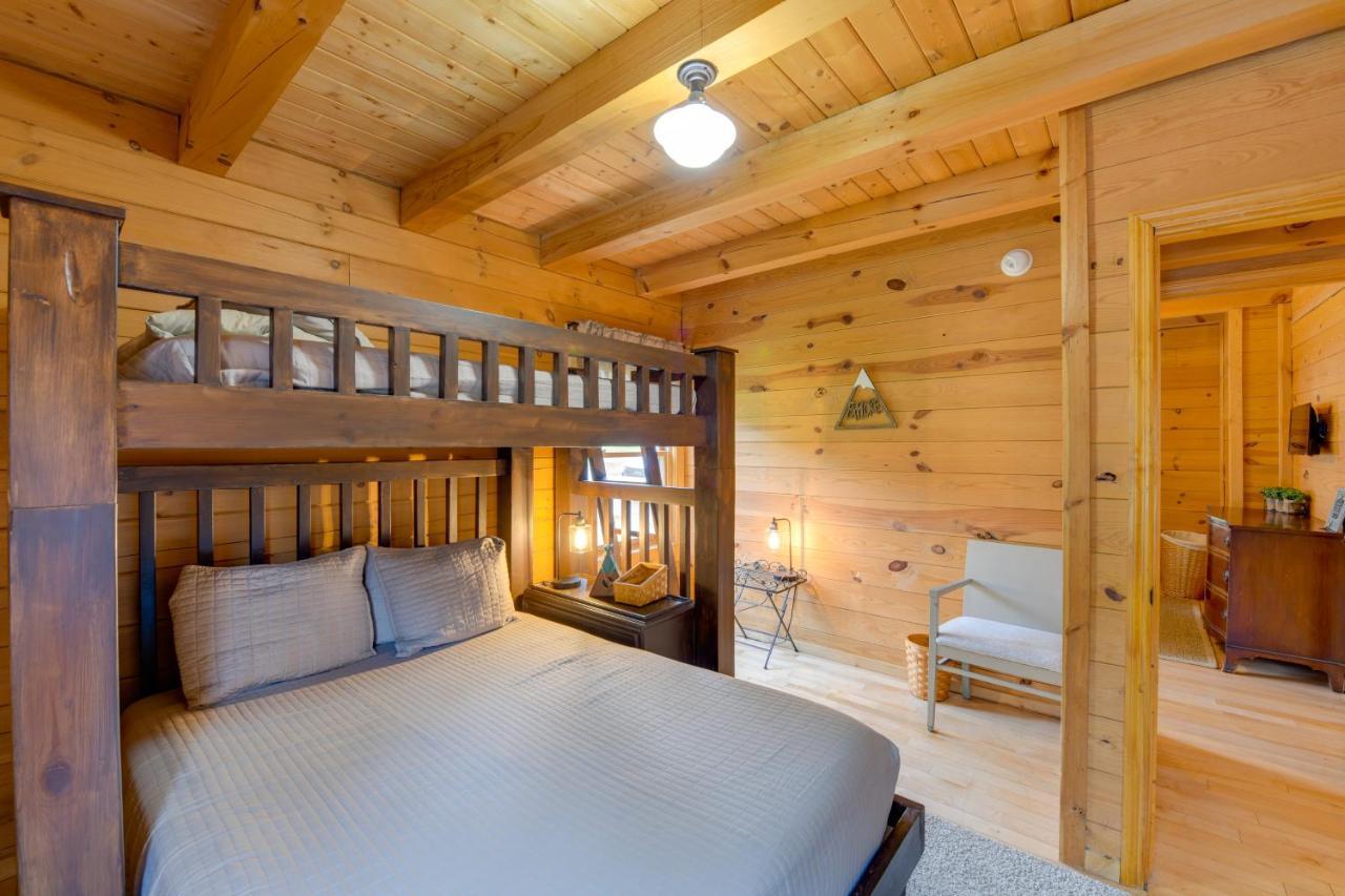 Creekside Bryson City Cabin With Private Hot Tub Dış mekan fotoğraf