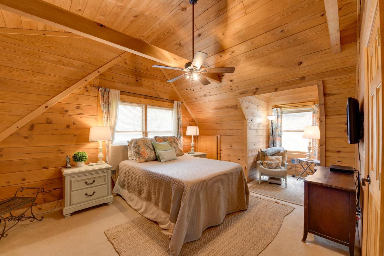Creekside Bryson City Cabin With Private Hot Tub Dış mekan fotoğraf